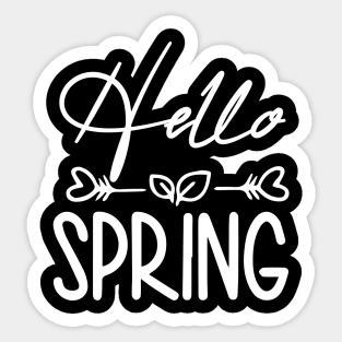 Hello Spring Sticker